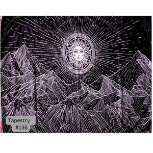 Black Mountains Tapestry‎ Hanging Wall Decor